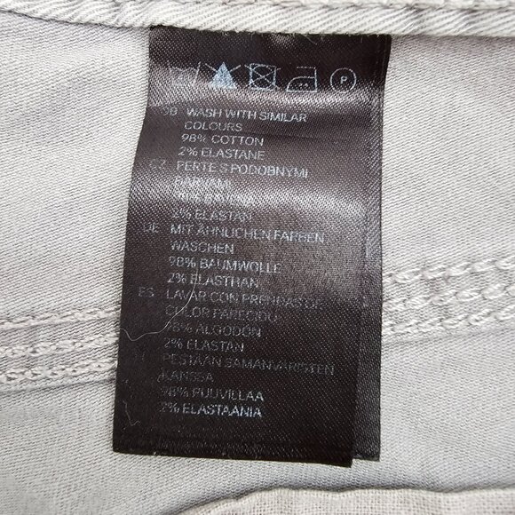 Men's H&M Straight Legged Jeans, Color Taupe/Grey, Size 31 - Picture 4 of 14